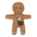 Набор для шитья игрушки Арома Пряничный человечек 14 см, Miadolla AT-0382