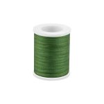 Лента (тесьма) шелковая 2.0 мм / 45.5±0.5 метров, №193 зеленый, Gamma SR-2