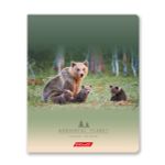 Тетрадь ученическая общая, A5+ 96 л. на скобе, белизна 100%, 5 шт, клетка, 000351 Дикая природа, Светоч 96ТСК5_1_3_1