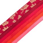 Набор атласных лент 5 цветов по 6.0 мм / 23 метра, красный микс