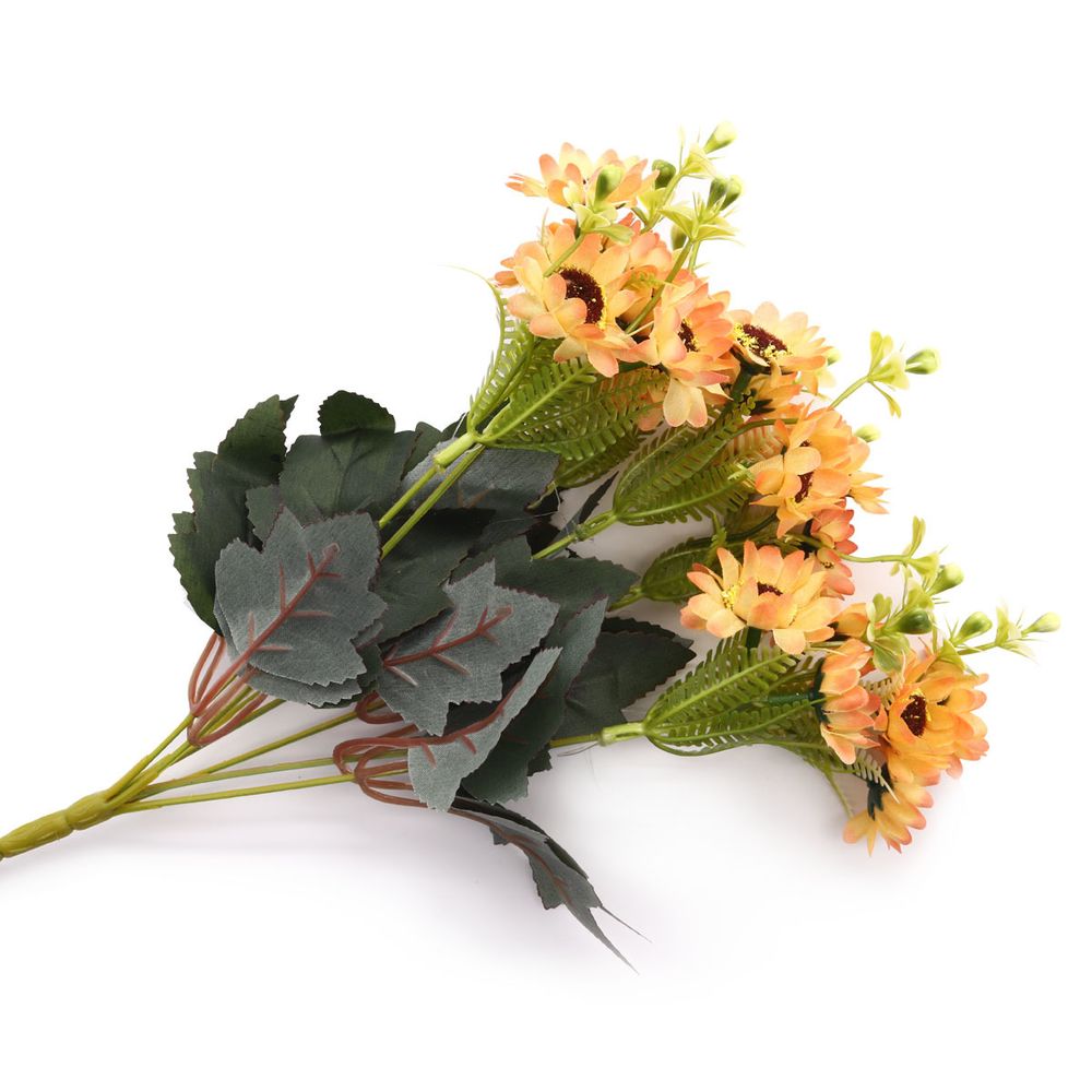 Цветы искусственные Хризантема, 36см, D Оранжевый /TOS/
