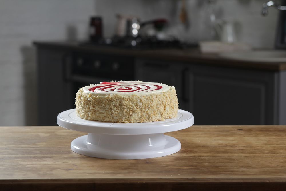 Поворотный столик для торта ⌀28 см, 1 шт, S-Chief SHF-0301