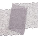 Кружево бельевое эластичное 240 мм / 13.72 м, цв. C154 св.серый