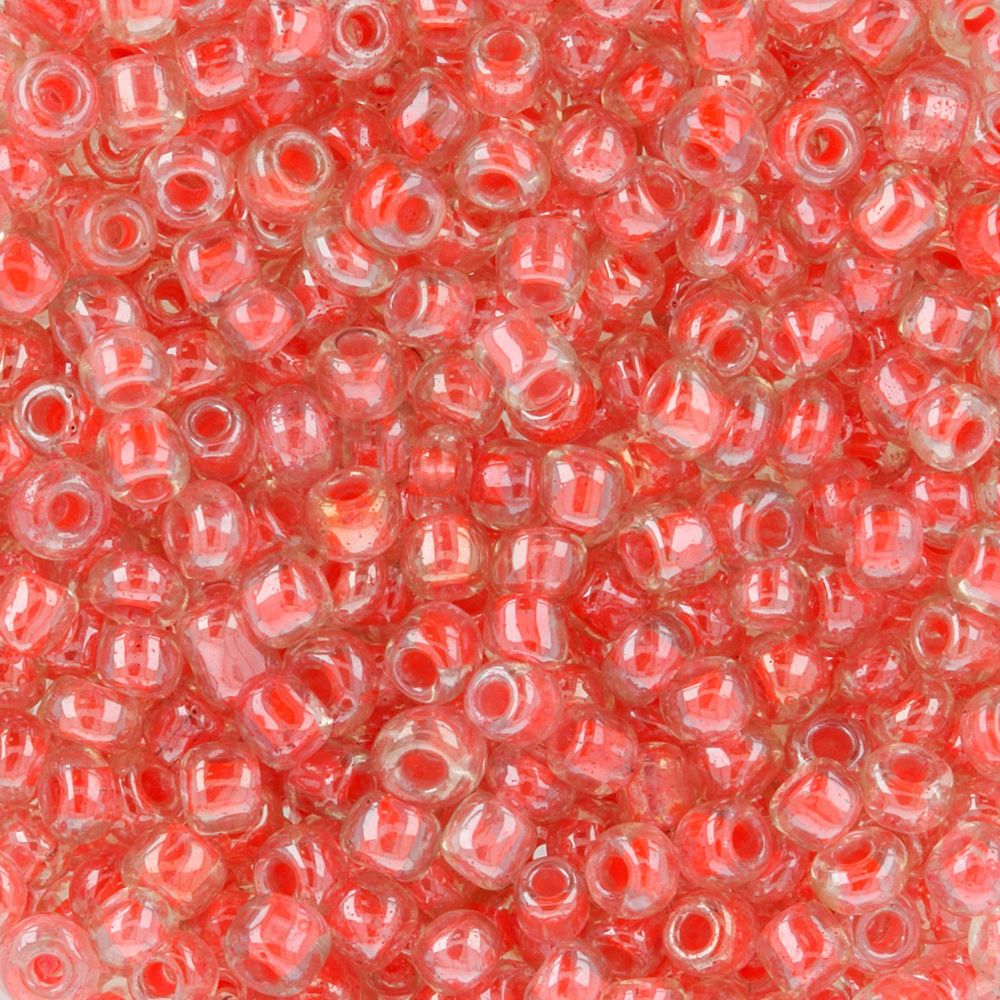Бисер Zlatka 11/0 (2.1 мм), 100 г (10х10 г), №2204 св.розовый, GR