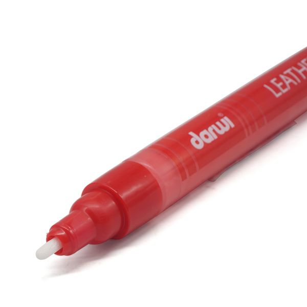 Маркер для кожи Darwi Leather, 2 мм, 490 красный