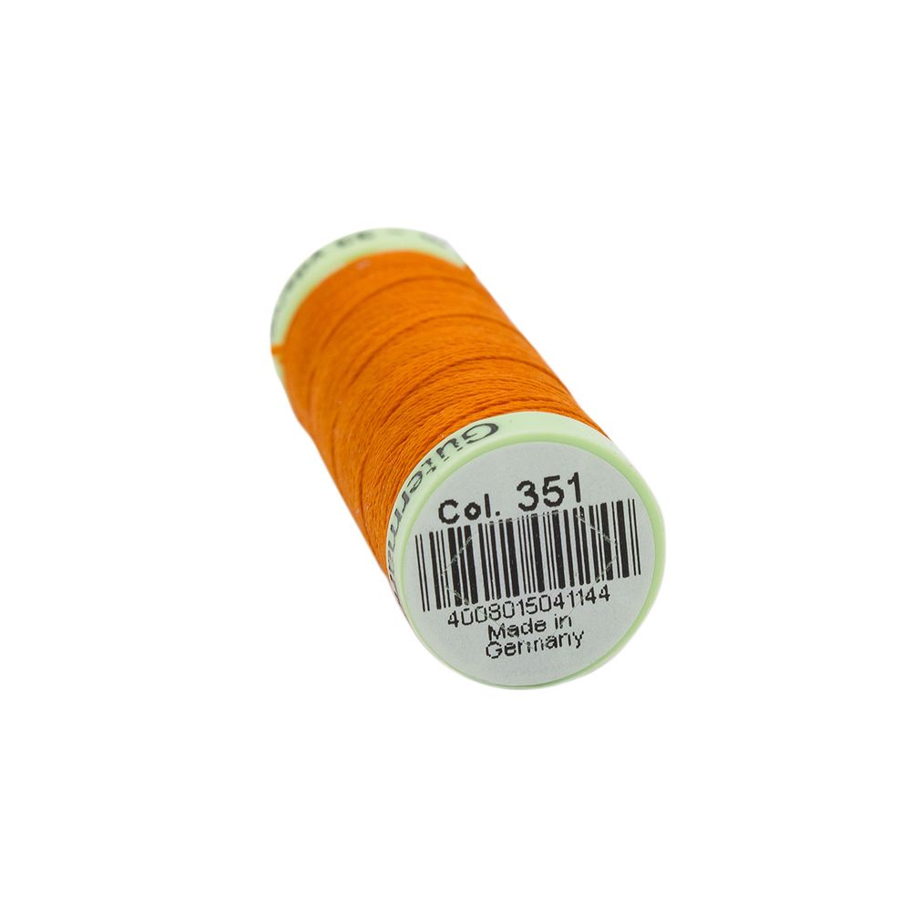 Нитки отделочные Gutermann Top Stitch, 30м, 351 оранжевый, 5 катушек