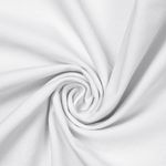 Футер 2-нитка петля поликоттон стрейч 220 г/м², 160 см / 3 метра, ФУТ2Х.TBY.ХЛ-ПЭ.БЕЛ.3, цв.белый