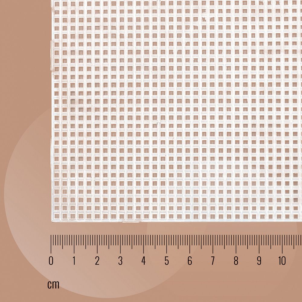 Канва пластиковая 58х37 см, КП-14, цв. белый уп. 2 листа