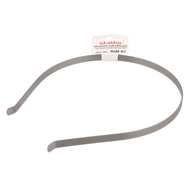 Основа для ободка RIM-07 7 мм, 10 шт, серебро, Zlatka RIM-07