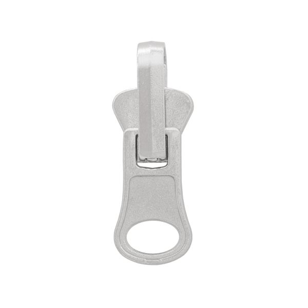 Слайдер (замок) для молнии трактор Т5 (5 мм), автомат, реверсивный (никель), 50 шт