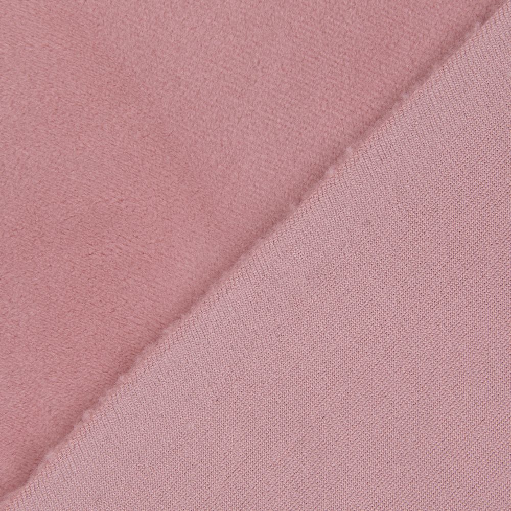 Велюр 240 г/м², 150х185±5 см, пудра/powder, Gamma VELRN