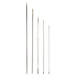 Иглы ручные для обработки края изделия, 5 шт, Gamma