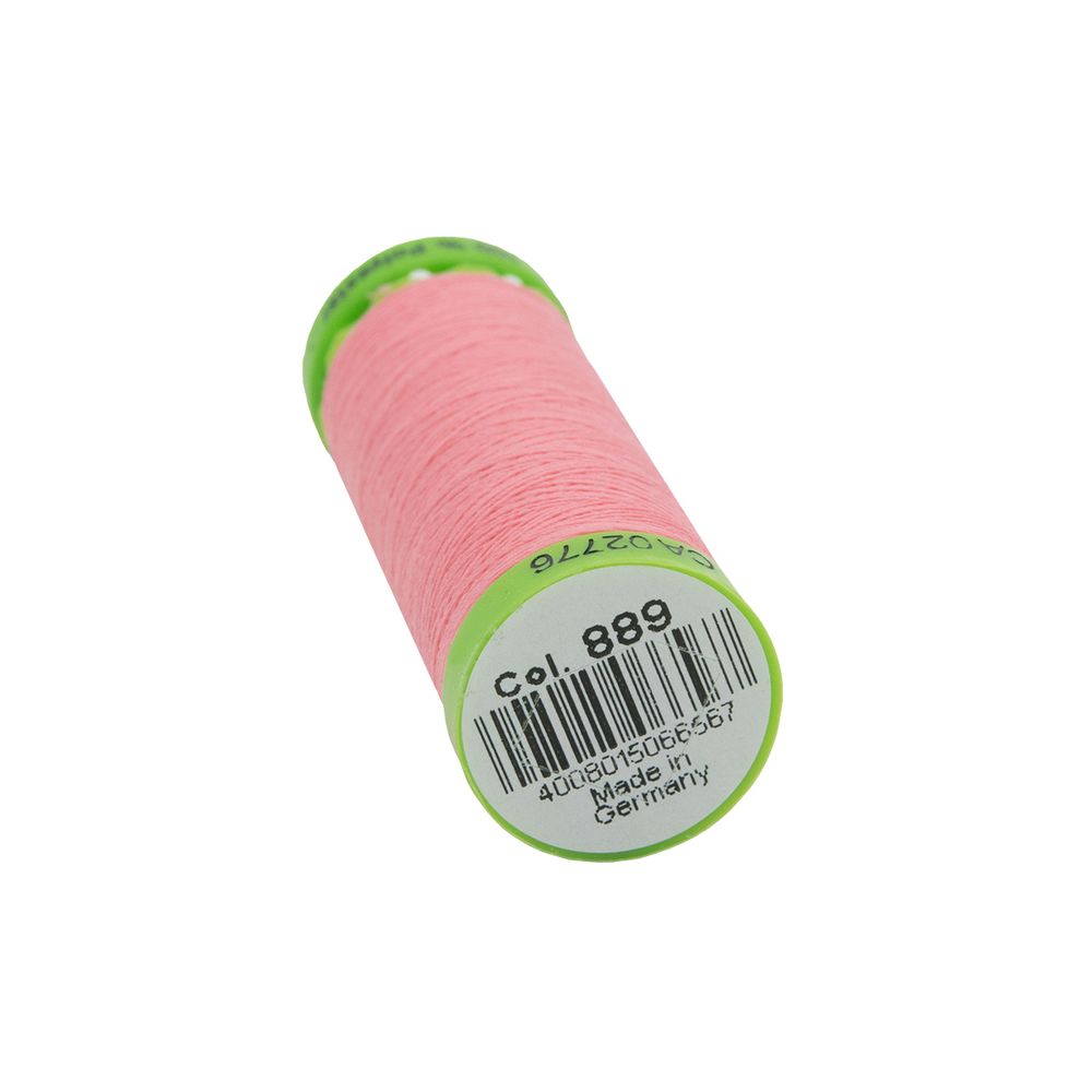 Нитки для тонких тканей Gutermann Extra Fine 150, 200м, 889 нежно-розовый, 5 катушек