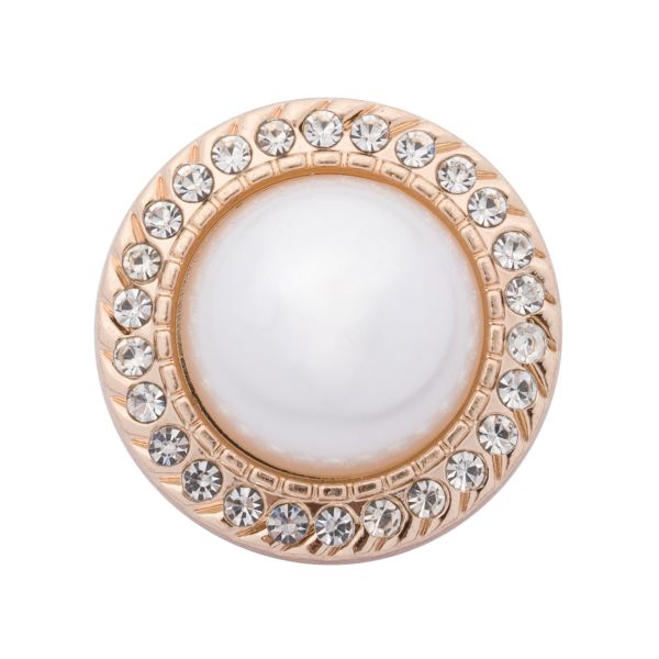 Пуговицы на ножке 36L=23 мм, металл, Gold (золотой), 10 шт, MP15