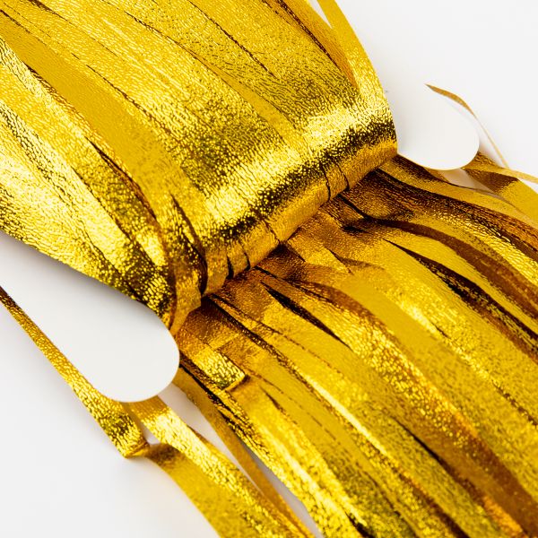 Занавес праздничный Дождик 100х200 см, 01-золотистый, матовый, Boomzee GBZ-10