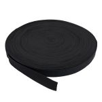 Резинка вязаная 20 мм, / 50 метров, черный, Gamma RV-20 BL