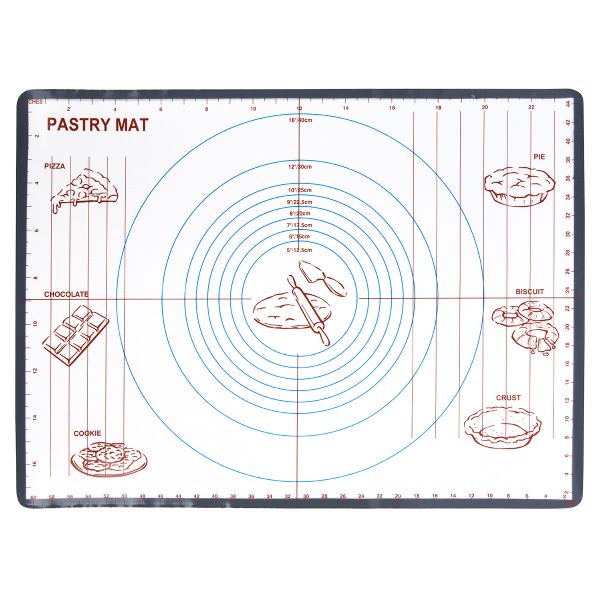 Мат для выпечки силикон 44.5х61.5 см, 1 шт, с разметкой, S-Chief SHF-0126