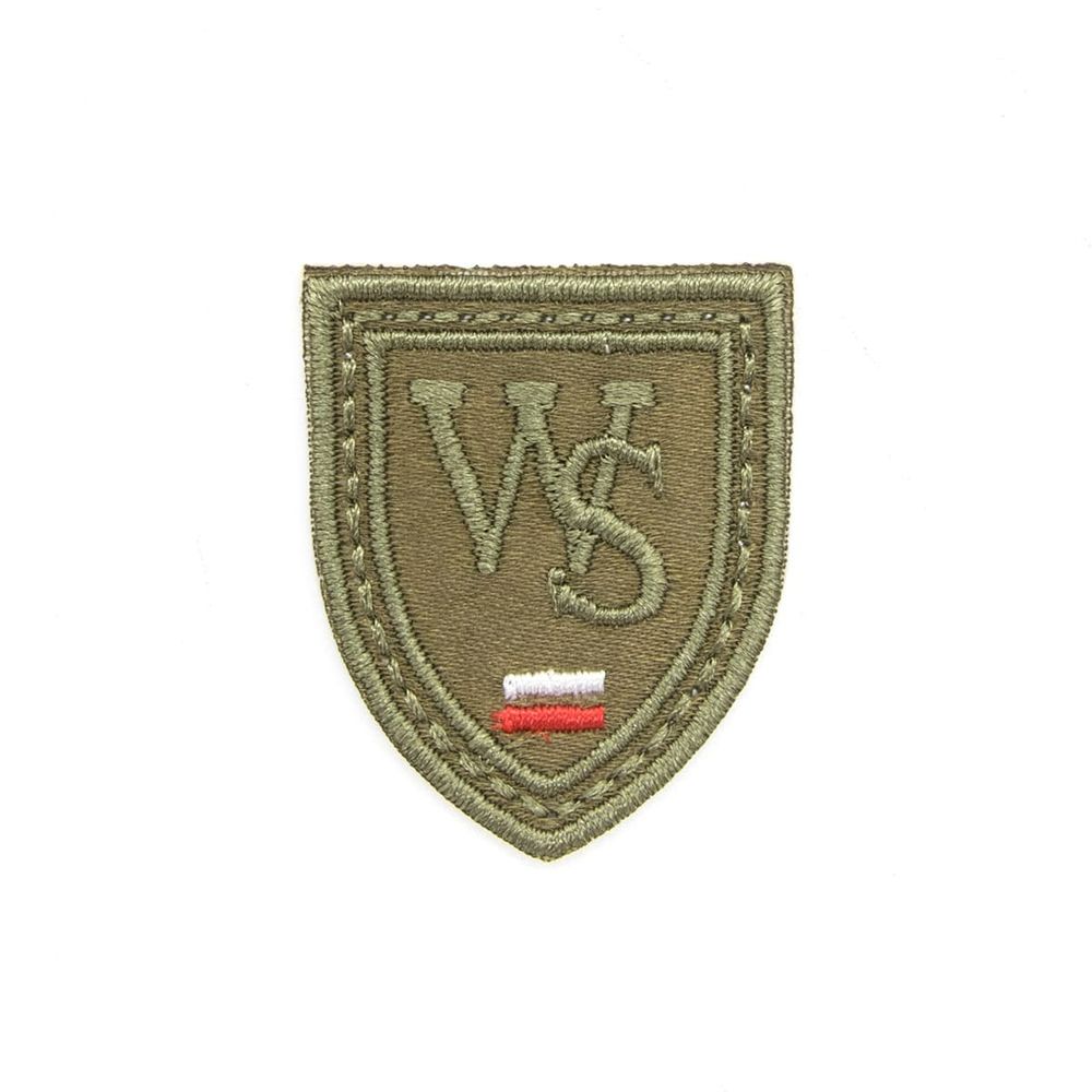 Термоаппликация Герб WS, хаки, 2.9*3.5см, Hobby&amp;Pro