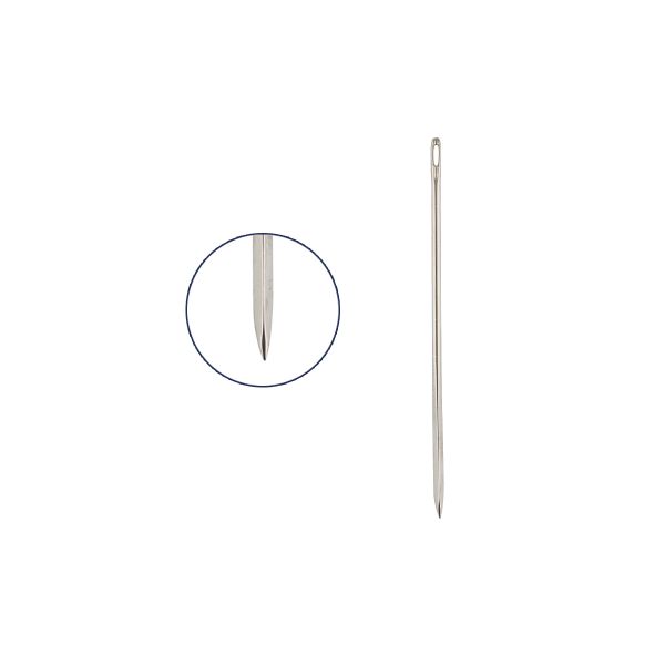 Иглы ручные для кожи №3-7, 5 шт, P, Gamma N-008