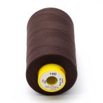 Нитка особо тонкая Gutermann Mara №150 (150/2), 5000 м, 713961, цв. 696 темный шоколад, 1 катушка