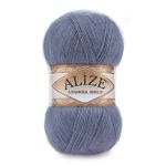 Пряжа Alize (Ализе) Angora Gold / уп.5 мот. по 100 г, 550м, 203 джинс меланж A