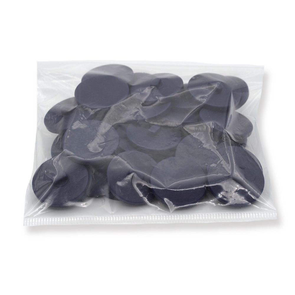 Пуговицы на ножке 44L (28мм), пластик (Navy (т.синий матовый)), 36 шт, CN K-33