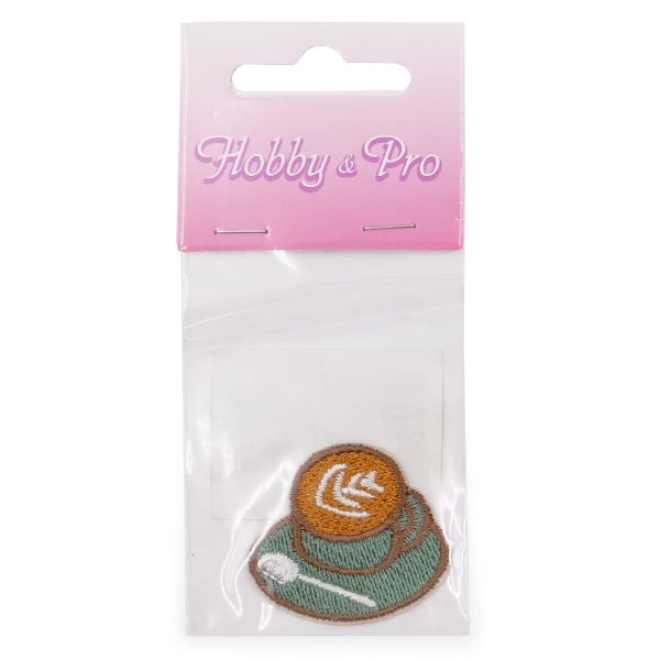 Термоаппликация Кофе, 3.6х3см, Hobby&Pro