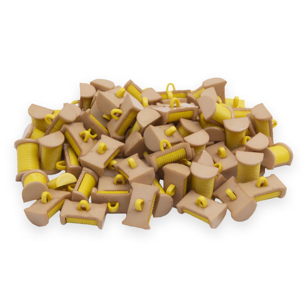 Пуговицы детские Катушка, 21 мм (267/109) 48258, 72 шт