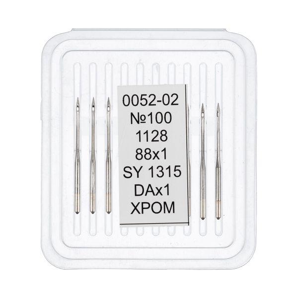 Иглы для промышленных швейных машин Арти 0052-02 (№90-120), 10 шт, №100