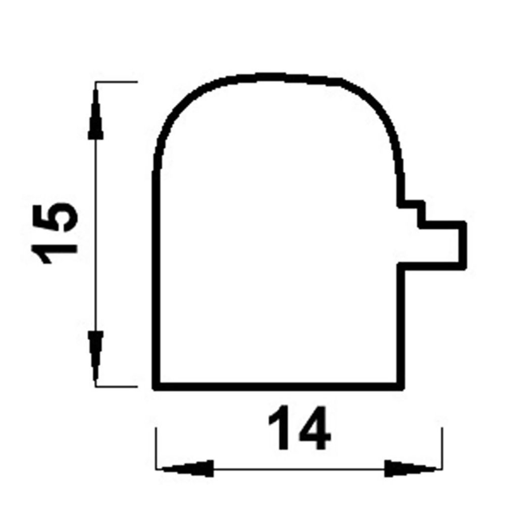 Рамка для картины (фото) пластик с оргстеклом 21х30 см, коричневый, Gamma ПРК-18