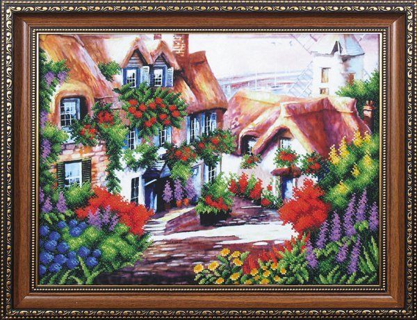 Набор для вышивания бисером Магия канвы, Сказочный пейзаж 5 43,5х33,5 см