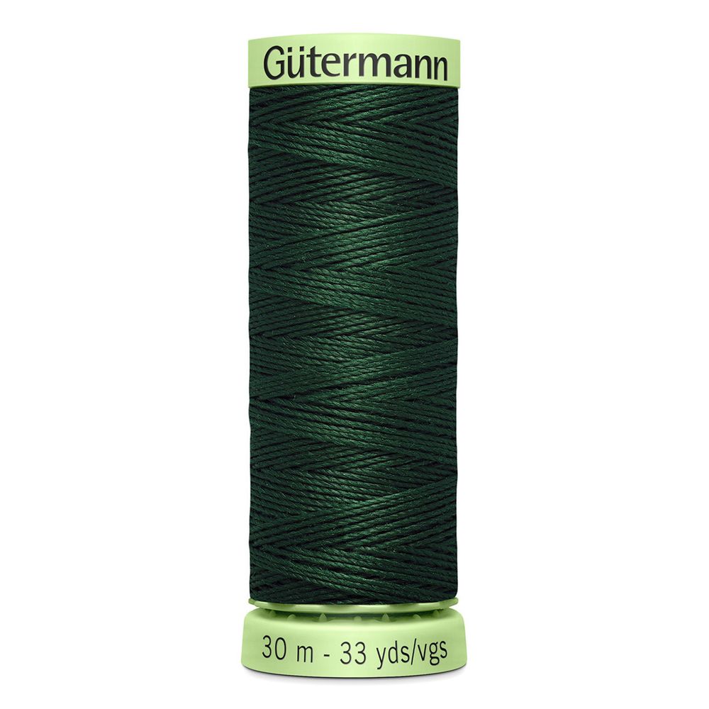 Нитки отделочные Gutermann Top Stitch, 30м, 472 т.бутылочный, 5 катушек