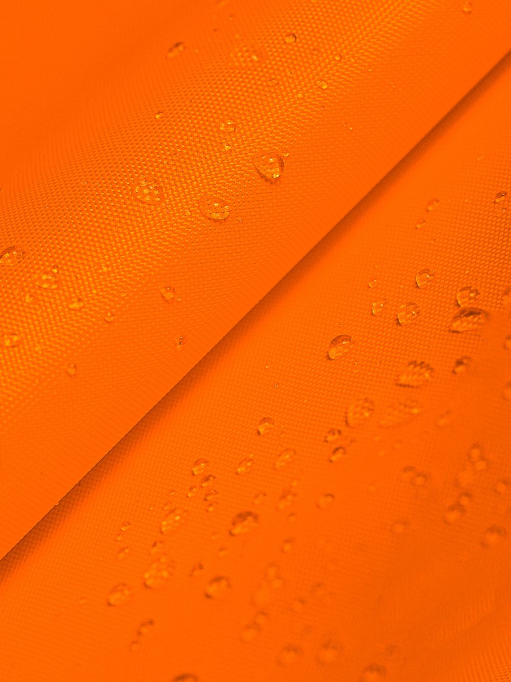 Оксфорд 200D PU1000 78 г/м², 150 см / 5 метров, ОКС.TBY200D.580.5, 580 неон оранжевый