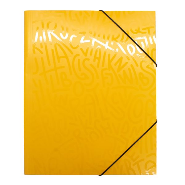 Папка на резинке Lamark Delight Time, картон, 240х310х27, цвет манго LAMARK110