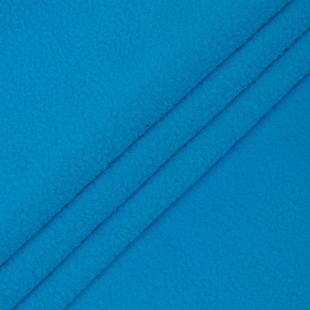 Флис 2-сторонний 190 г/м², 150 см / 10 метров, N-TBY-0059-274, цв.F274 ярк.голубой