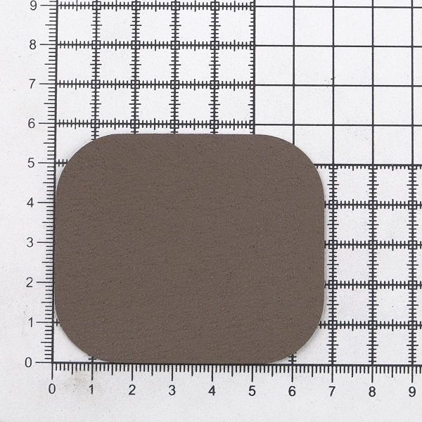 Термозаплатка, под кожу, 57х67мм (серый (gray)), AZ05, 10 шт