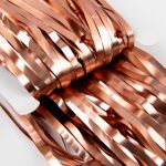 Занавес праздничный Дождик 100х200 см, 03-розовое золото, матовый, Boomzee GBZ-07