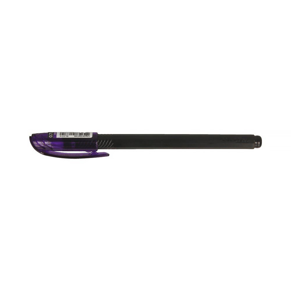 Ручка гелевая Energel черный корпус 0.7 мм, 12 шт, BL417-VX фиолетовый, Pentel