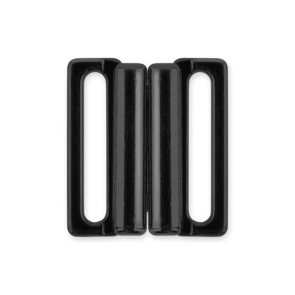 Застежки для купальника (бикини) металл 22х19 мм, 10 шт, №06 черн.никель, Blitz BBT043