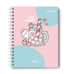 Тетрадь ученическая общая, A5 48 л. на гребне 60 г/м², белизна 90 %, 8 шт, клетка, 01169 МИКС - У меня есть сквиш, Светоч Т104