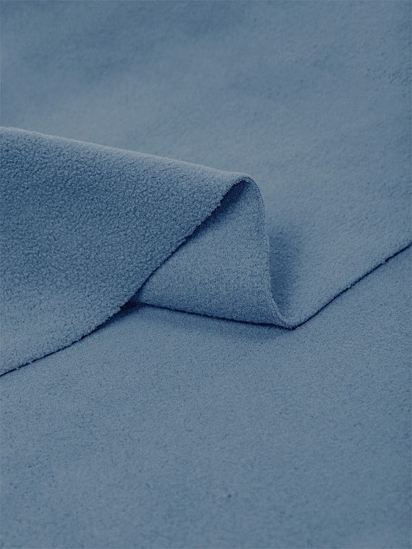 Флис 2-сторонний 190 г/м², 150 см / 10 метров, TBY-0059-218.10, цв.F218 пыльно-синий