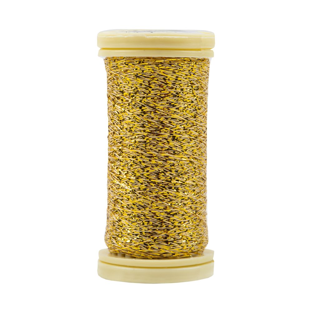 Мулине Gamma металлик M 5 мотков по 50 метров, M-110 под желтое золото, Gamma BRILL