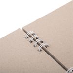 Заготовка для альбома (на пружинке) 1250 г/м², A5 19.8х14 см, 6 л, 02 Белая пружина, Mr.Painter ZKL-06