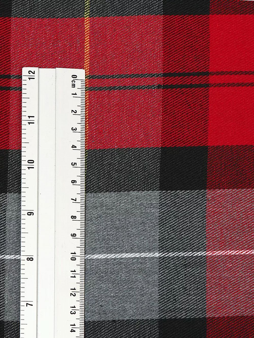 Фланель рубашечная 150 г/м², 150 см / 2 метра, TBY.Fl.T399.2, цв.399 красный