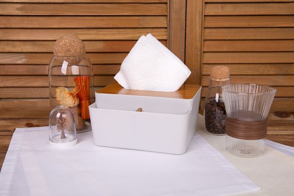 Салфетница 14.5х18х9 см, №02 серый, Stilerra home PFH-043