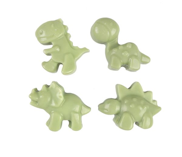 Форма силиконовая для конфет 10х19.9х1.7 см, №01 Динозавры -12 ячеек (19.9х10х1.8 см), S-Chief SPC-0128