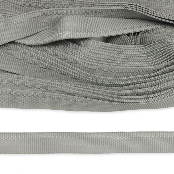 Тесьма брючная 15 мм / 25 метров, 6 г/м, (Мн), 012 серый, С79