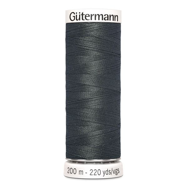 Нитки универсальные Gutermann Sew-all 100 (200 метров) | 141 антрацитовый