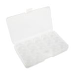 Органайзер для швейных принадлежностей 17.7x10.2x2.3 см, пластик, прозрачная, Gamma OM-042-110