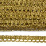 Тесьма 10 мм, 16м (золото)